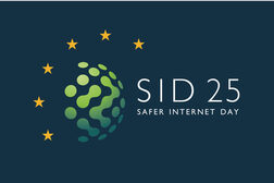 Logo vom Safer Internet Day 2025